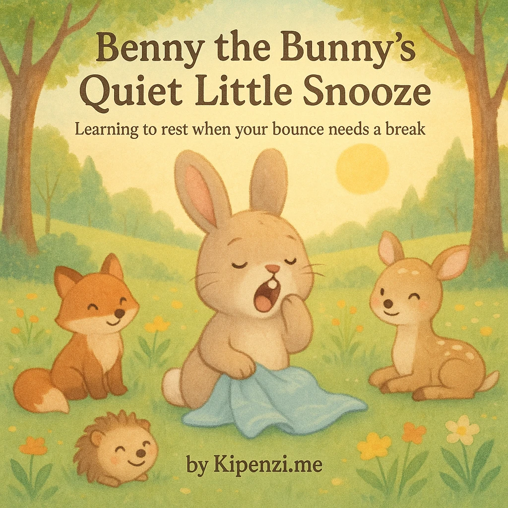 Benny the Bunny’s Quiet Little Snooze - Learning to rest when your bounce needs a break.